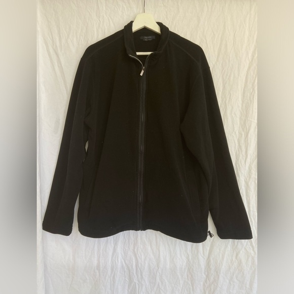 Zegna Sport Navy Blue Zip-up Athletic Jacket made in Italy Size Large - Picture 4 of 12